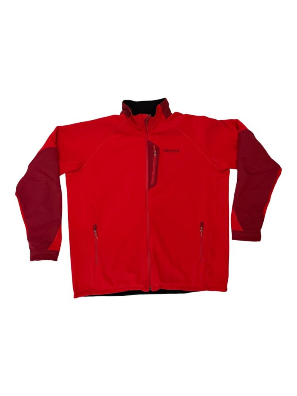 Marmot Gore Windstopper Fleece Softshell Jacket | Red | Men's XXL | Pre-Owned